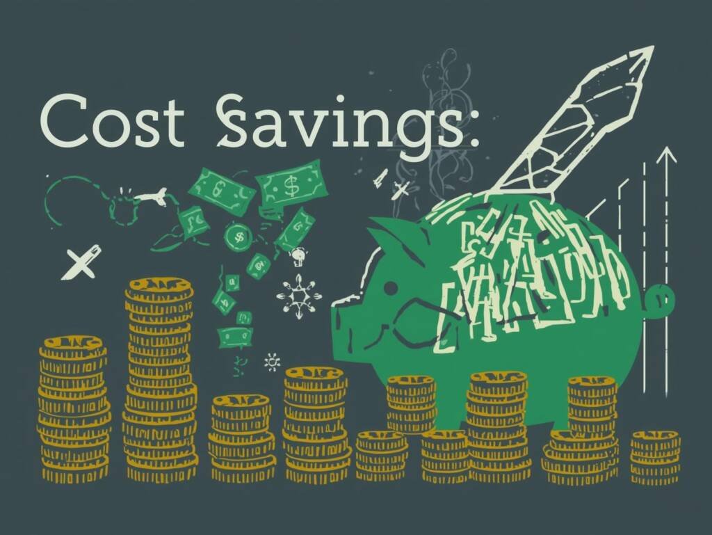 Spaarvarken die de kosten weergeeft van een digital agency