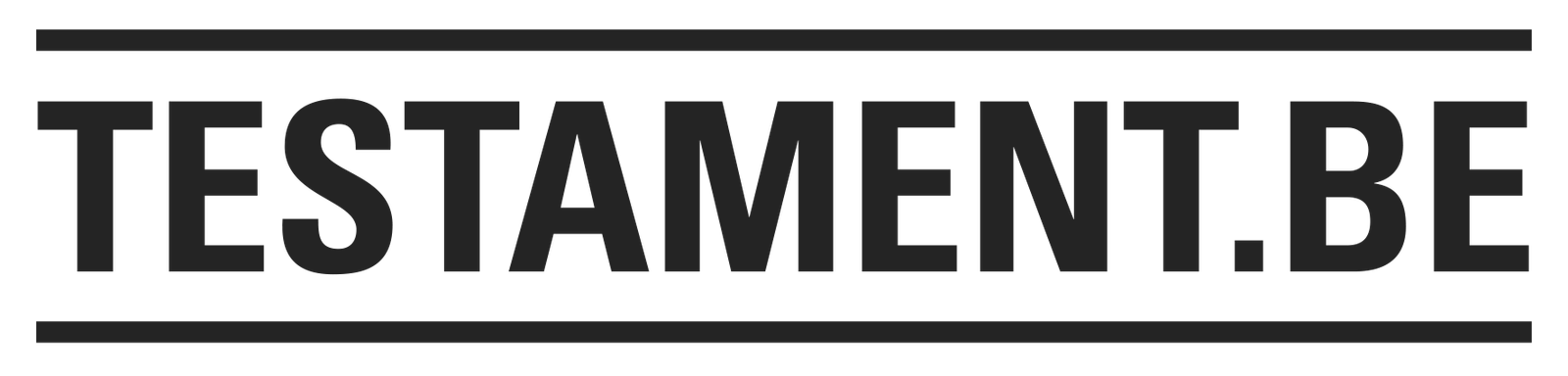 Logo testament.be ZWART - CMYK